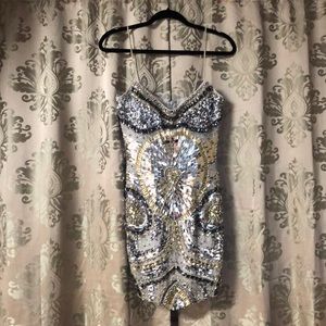 Sherri Hill sequin dress size 6
